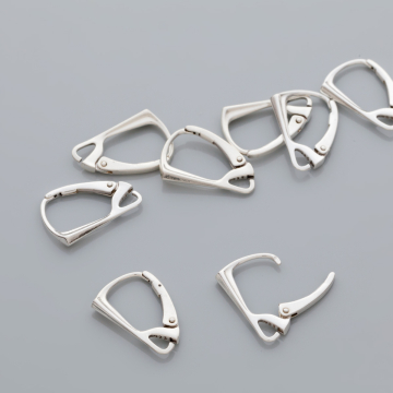 Srebrne bigle angielskie diamentowe AG925 17mm