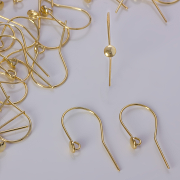 Srebrne bigle otwarte krążki AG925 pozłacane 26mm