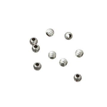 Kulki srebrne pasiaki AG925 3mm