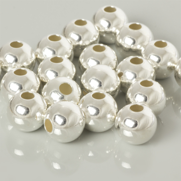 Srebrne kulki gładkie AG925 12mm