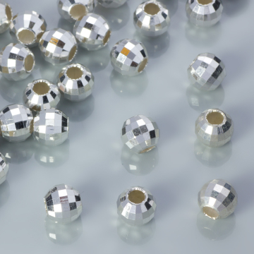 Srebrne kulki disco AG925 8mm