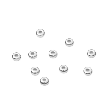 Srebrne oponki gładkie AG925 3mm