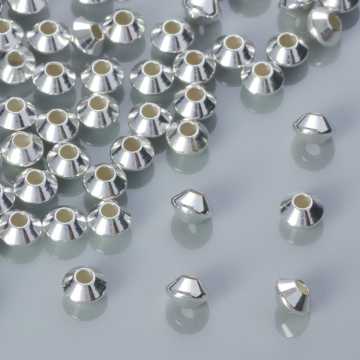 Srebrna przekładka dysk AG925 4mm