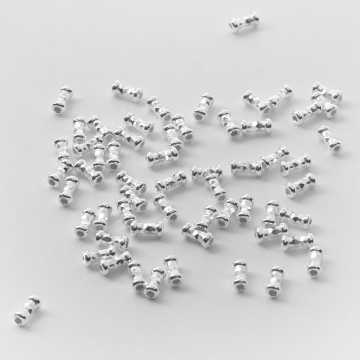 Srebrna przekładka kosteczka dianemtowana AG925 5mm