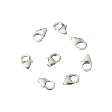 Srebrne zapięcie karabińczyk NTC AG925 8,5mm