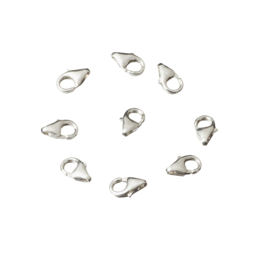 Srebrne zapięcie karabińczyk NTC AG925 7mm