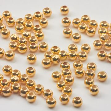 Srebrne zapięcie stoper do cieńkich sznureczków AG925 pozłacane 5mm