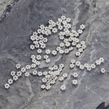 Srebrny koralik kwiatek AG925 3mm