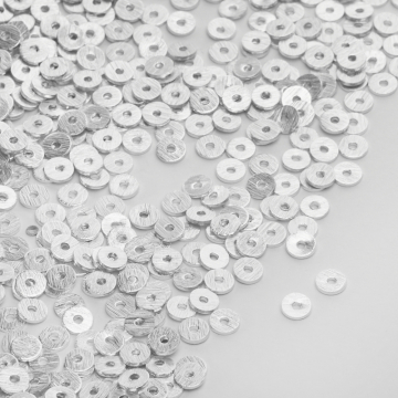 Srebrna przekładka blaszka okągła satynowa AG925 4mm