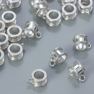 Srebrna krawatka do rzemieni AG925 5mm