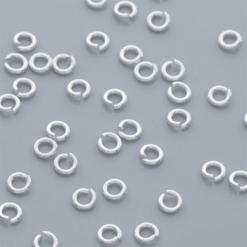 Srebrne kółeczka zaciskowe, AG925, 3,5x0,7mm