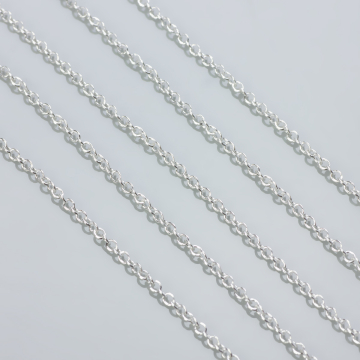 Łańcuszek ankierka srebrna AG925 2,2x1,8mm