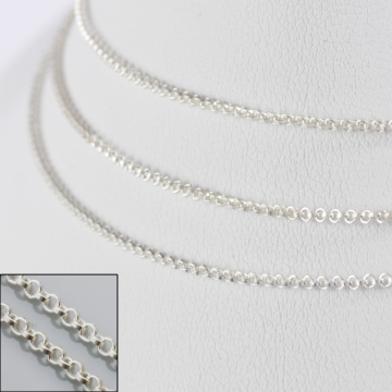 Łańcuszek rollo srebrny AG925 1,35mm