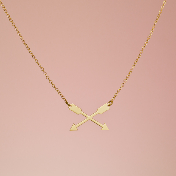 Srebrny pozłacany naszyjnik Wichasha,  AG925 44cm