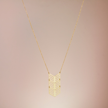 Srebrny, pozłacany naszyjnik Iktomi,  AG925 77cm