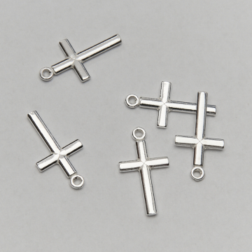 Srebrna zawieszka krzyż AG925 19,5mm