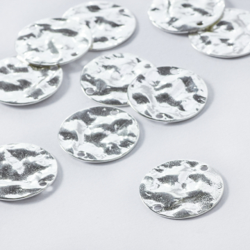 Srebrny rozgałęźnik blaszka wygięta AG925 srebrny 17,5mm