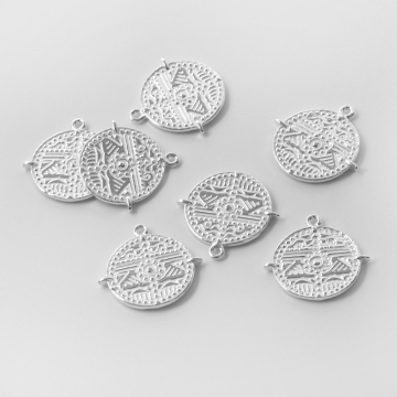 Srebrna zawieszka moneta Inków AG925 20mm