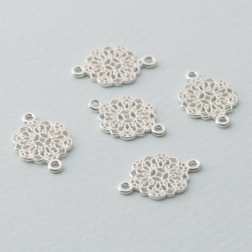 Rozgałęźnik ażurowy mandala 1 AG925 17x11mm