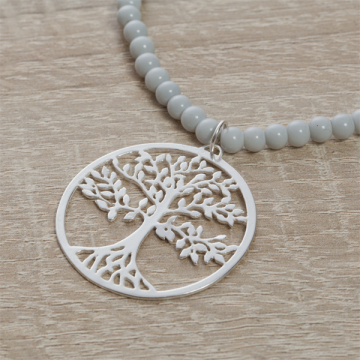 Srebrna zawieszka drzewo rodziny 33,5mm AG925