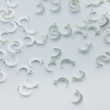 Srebrna zawieszka półksiężyc AG925 9mm