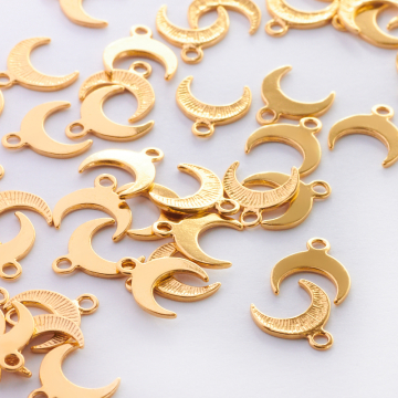 Zawieszka róg obfitości AG925 pozłacany 11,5mm