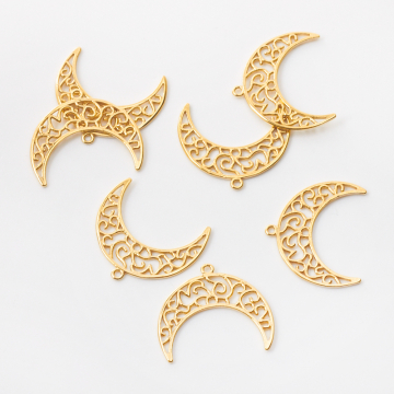 Srebrna zawieszka róg obfitości ażurowy AG926 pozłacany 21,5mm