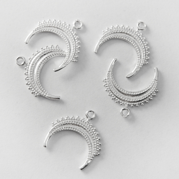 Srebrna zawieszka róg obfitości ozdobny AG925 19mm