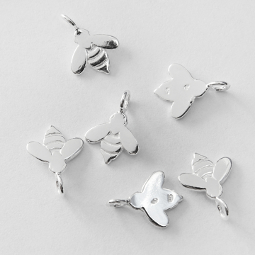 Srebrna zawieszka pszczółka AG925 12,5mm