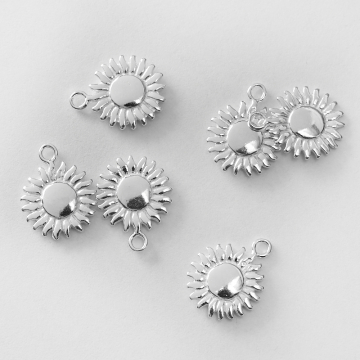 Srebrna zawieszka słonecznik AG925 13mm