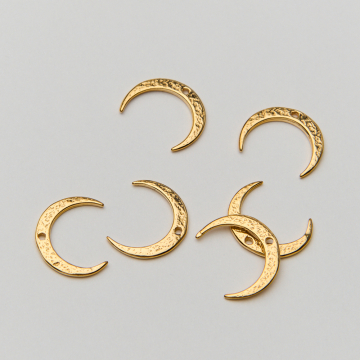 Srebrna zawieszka róg obfitości AG925 pozłacana 10,5mm