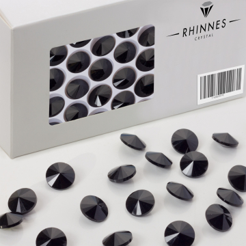 Rhinnes rivoli stone 12mm jet