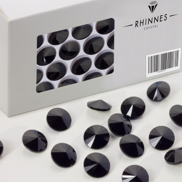 Rhinnes rivoli stone 14mm jet