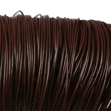 Rzemień brązowy 2mm