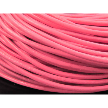 Rzemień różowy 2mm