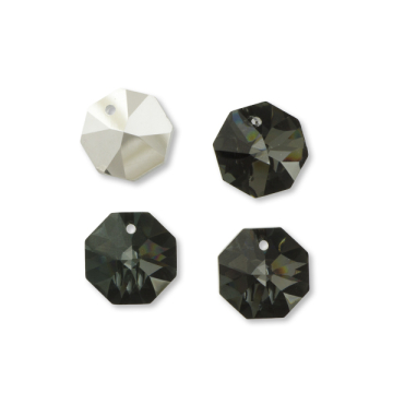 Preciosa octagon silver night 16mm