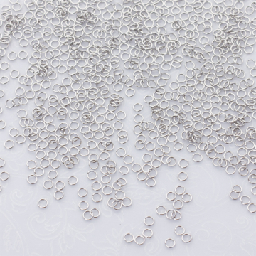 Kółeczka zaciskowe ze stali chirurgicznej w kolorze srebrnym 3x0,4mm