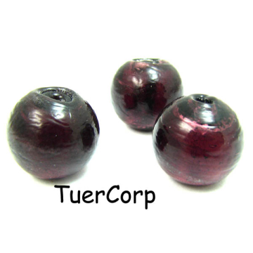 Szkło weneckie kulka fiolet 16mm