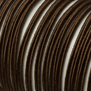 Sznurek do sutaszu 3mm brązowy