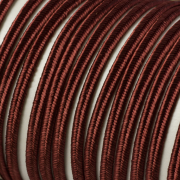 Sznurek do sutaszu 3 mm kasztanowy