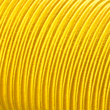 Sznurek do sutaszu acetatowy 3mm żółty