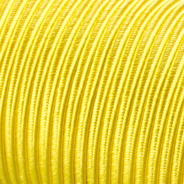 Sznurek do sutaszu acetatowy 3mm kanarkowy