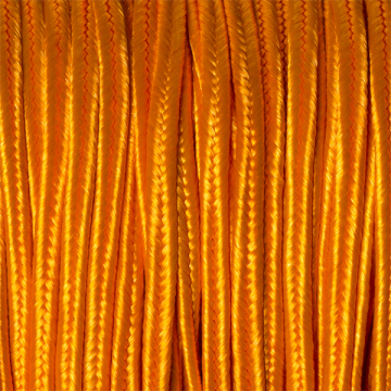 Sznurek do sutaszu pomarańczowy 3mm