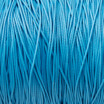 Sznurek powlekany niebieski 0,5mm