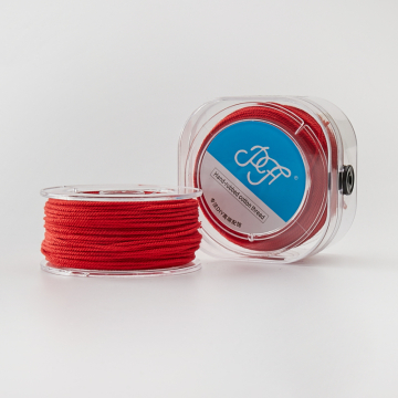 Sznurek czerwony 1,2mm w pudełeczku 22m