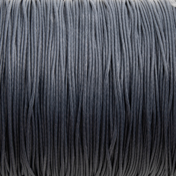 Sznurek powlekany ciemny szary 0,5mm