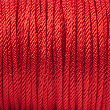 Sznurek pleciony czerwony 1,5mm