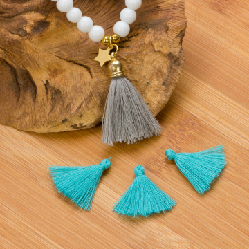 Chwost ciemny turkus 25mm