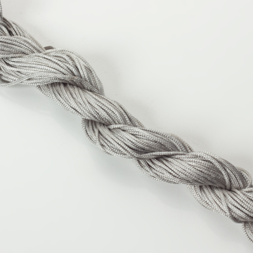 Sznurek do makramy szary 0,8mm