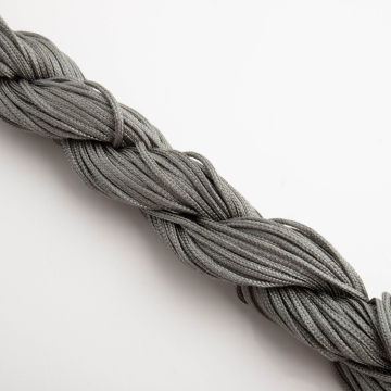 Sznurek do makramy grafitowy 0,8mm